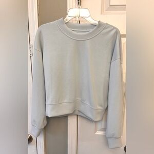 Lululemon Softstreme perfectly oversized crop crew